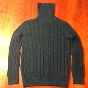 Turquoise Turtle Neck